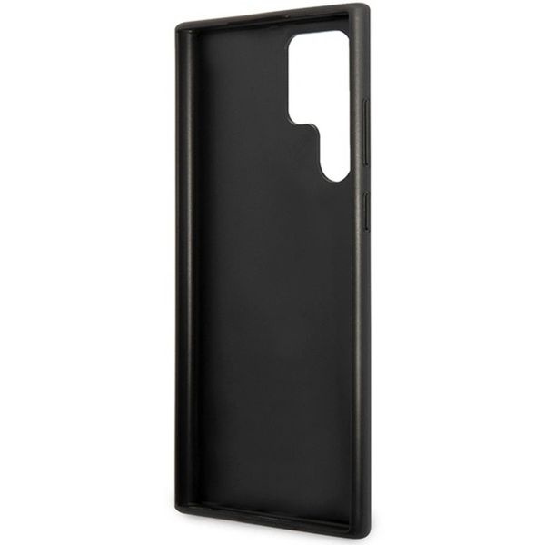 Guess ﻿4G Classic Logo Back Cover für das Samsung Galaxy S24 Ultra - Schwarz