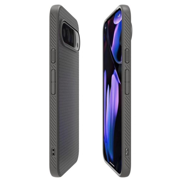 Spigen Liquid Air™ Case für das Google Pixel 9 / 9 Pro - Marble Gray