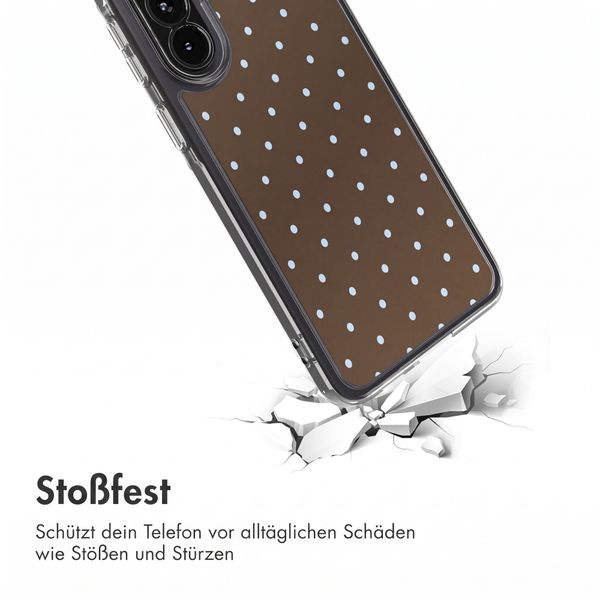 imoshion Design Hülle Samsung Galaxy A57 (5G) - Polka Dot Bruin