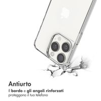 imoshion Back Cover mit Band + Armband Apple iPhone 15 Pro Max - Perlenherzen