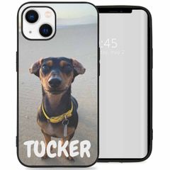 Gestalte deine eigene Apple iPhone 13 Mini Gel Hülle - Schwarz