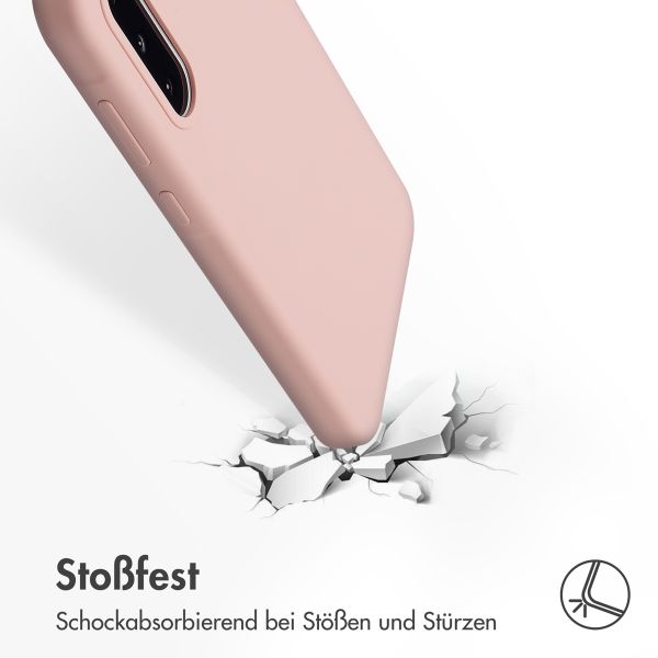 Accezz Liquid Silikoncase Samsung Galaxy A36 - Rosa