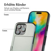 imoshion Backcover mit Kartenfach Apple iPhone 16 Pro - Grün