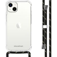 imoshion Backcover mit Band für das Apple iPhone 14 Plus - Schwarz / Gold