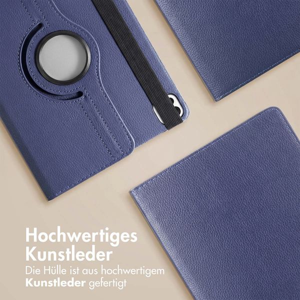imoshion 360° drehbare Klapphülle Apple iPad Pro 12.9 (2020/2021/2022) - Dunkelblau
