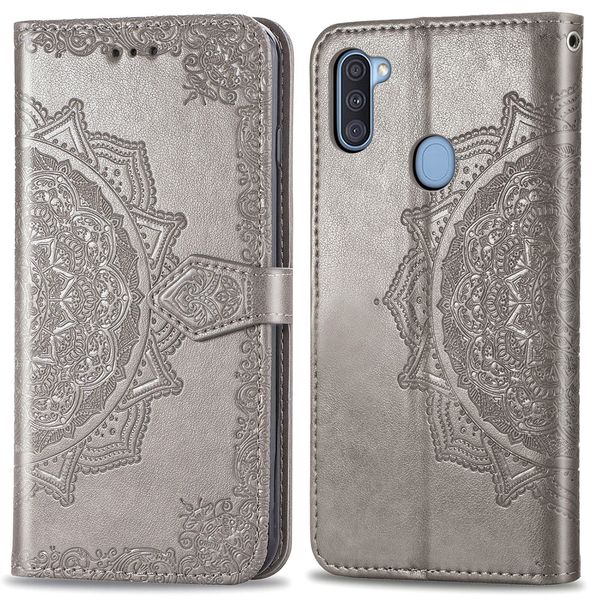 imoshion Mandala Klapphülle Samsung Galaxy M11 / A11 - Grau