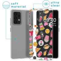 imoshion Design Hülle für das Samsung Galaxy A52(s) (5G/4G) - Allover fastfood