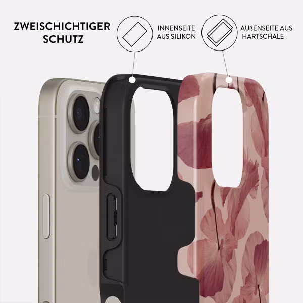 Burga Tough Back Cover MagSafe Apple iPhone 16 Pro - Tender Kiss