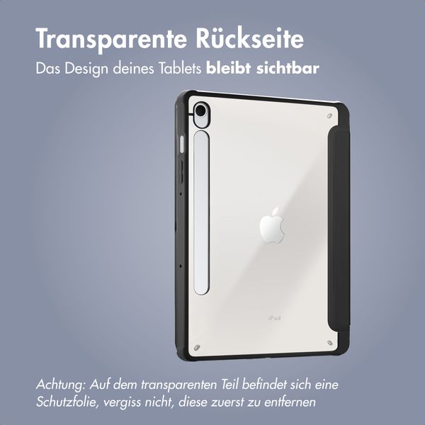 imoshion Origami Klapphülle Samsung Galaxy Tab S9 11.0 Zoll / S10 Lite / S10 FE / S9 FE 10.9 Zoll - Schwarz