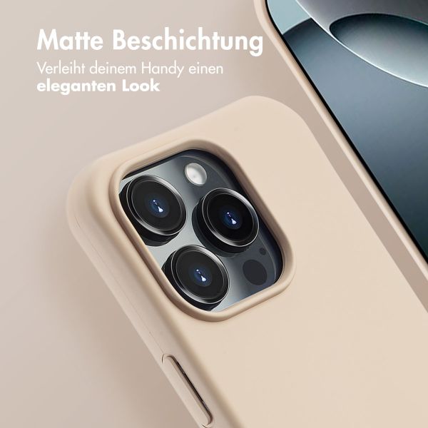 imoshion Color Backcover mit abnehmbarem Handykette und MagSafe Apple iPhone 16 Pro Max - Nude