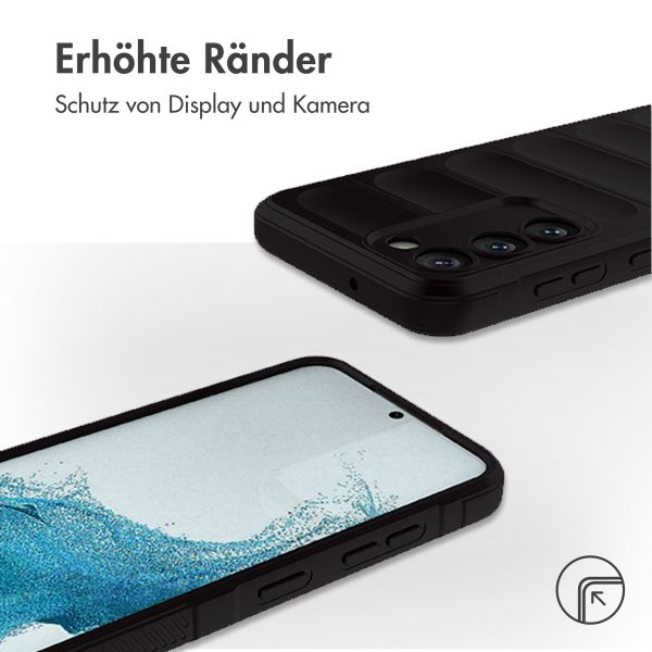 imoshion EasyGrip Back Cover für das Samsung Galaxy S23 Plus - Schwarz