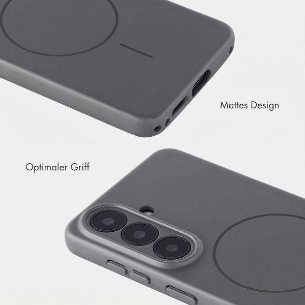 Accezz Grip Backcover mit MagSafe Samsung Galaxy S26 - Grau