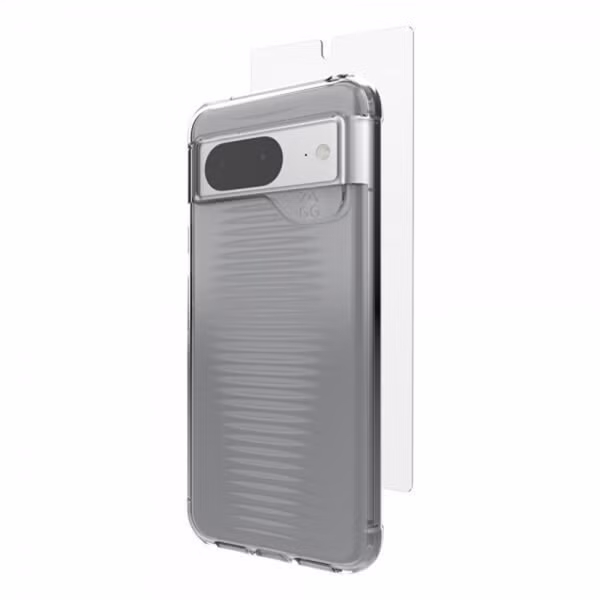 ZAGG Luxe Case + Displayschutzfolie Google Pixel 8 - Clear