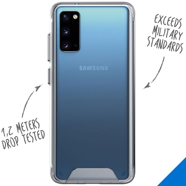 Accezz Xtreme TPU Cover Samsung Galaxy S20 - Transparent