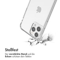 imoshion Back Cover mit Band + Armband für das iPhone 12 (Pro) - Perlen Herzchen