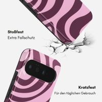 Selencia Vivid Rückabdeckung mit MagSafe Google Pixel 11 Pro - Wavy Swirl Pink Plum