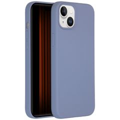 Accezz Liquid Silikoncase Apple iPhone 15 Plus - Lavender Gray