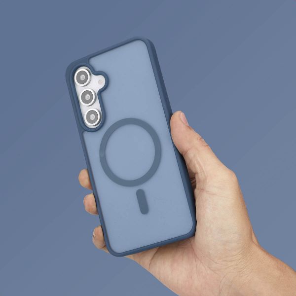 imoshion Color Guard Back Cover mit MagSafe Samsung Galaxy S24 FE - Dunkelblau