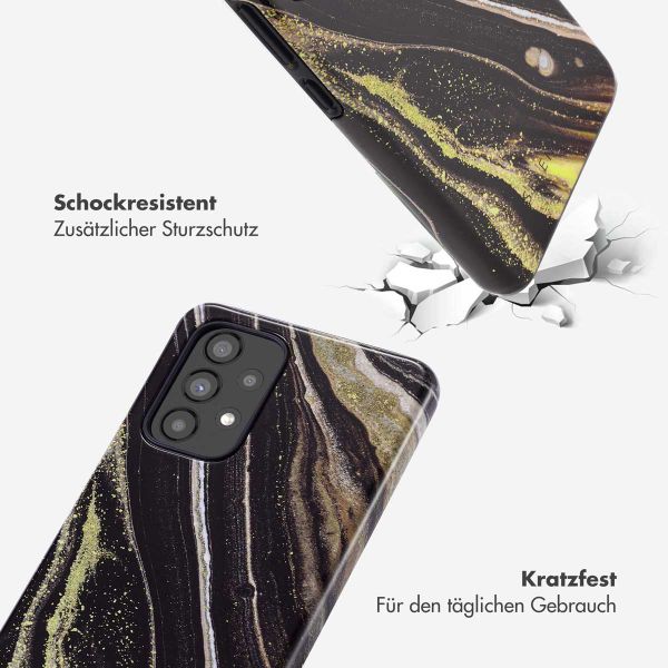 Selencia Vivid Tough Back Cover für das Samsung Galaxy A53 - Chic Marble