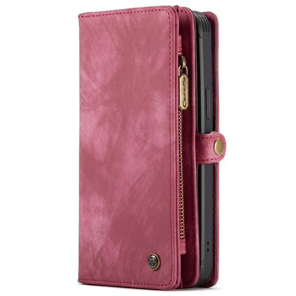 CaseMe Luxuriöse 2-in-1-Portemonnaie-Klapphülle Leder iPhone 12 Pro Max