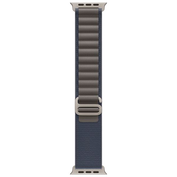 Apple Alpine Loop Band für die Apple Watch Series 1 bis 10 / SE / Ultra (2) (44/45/46/49 mm) - Größe S - Blau