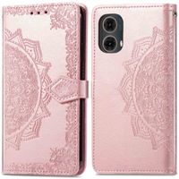 imoshion Mandala Klapphülle für das Motorola Moto G85 - Rose Gold