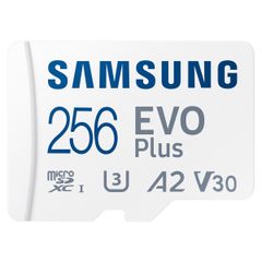 Samsung EVO Plus microSD 2024 - 265GB - Inklusive SD-Adapter - UHS-I/U3/Full HD/4K UHD