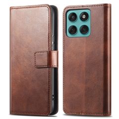 imoshion Luxuriöse Klapphülle Motorola Edge 60 Fusion - Dunkelbraun