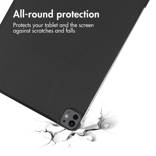 imoshion Trifold Klapphülle Apple iPad Pro 13 (2025) M5 / (2024) M4 - Schwarz