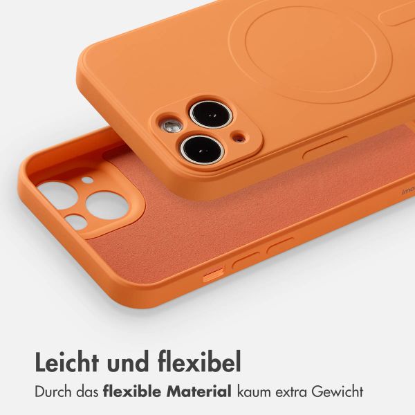 imoshion Color Back Cover mit MagSafe Apple iPhone 15 - Neon Orange
