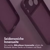 imoshion Color Back Cover mit MagSafe Apple iPhone 18 Pro Max / 17 Pro Max - Bordeaux
