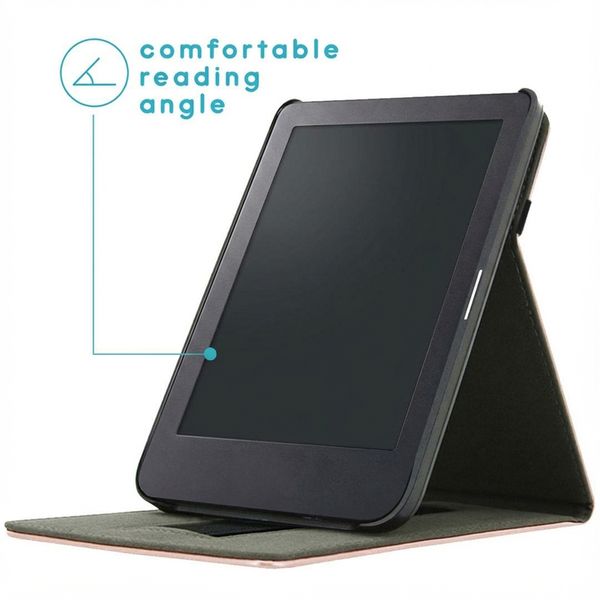 imoshion Stand Flipcase Kobo Clara Colour / BW - Rosé gold