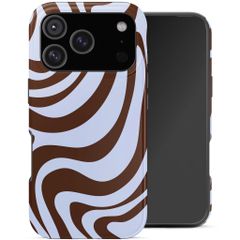 Selencia Vivid Back Cover Apple iPhone 17 Pro - Dream Swirl Chocolate