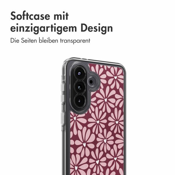 imoshion Design Hülle Samsung Galaxy A37 (5G) - Bloom Love Blush