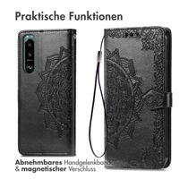imoshion Mandala Klapphülle Sony Xperia 5 IV - Schwarz