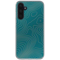 imoshion Design Hülle Samsung Galaxy A35 - Topo Turquoise