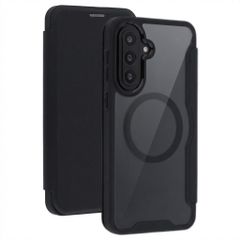 imoshion Transparente Bookcase mit MagSafe Samsung Galaxy A57 (5G) - Schwarz