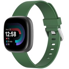 imoshion Silikonarmband für die Fitbit Versa (2) / Versa Lite - Größe L - Dunkelgrün