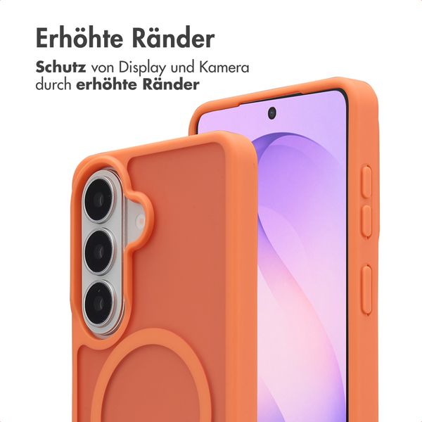 imoshion Color Guard Back Cover mit MagSafe Samsung Galaxy S26 - Orange