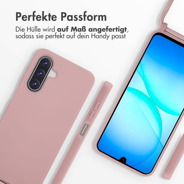 imoshion SilikonHülle mit Band Samsung Galaxy A17 (5G) - Sand Pink
