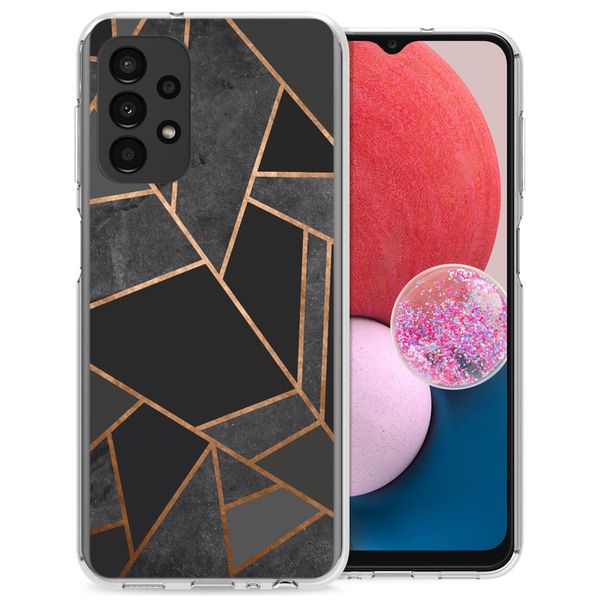 imoshion Design Hülle für das Samsung Galaxy A13 (4G) - Black Graphic