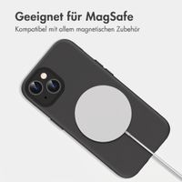 imoshion Color Backcover mit Thin MagSafe Ring Apple iPhone 15 - Schwarz