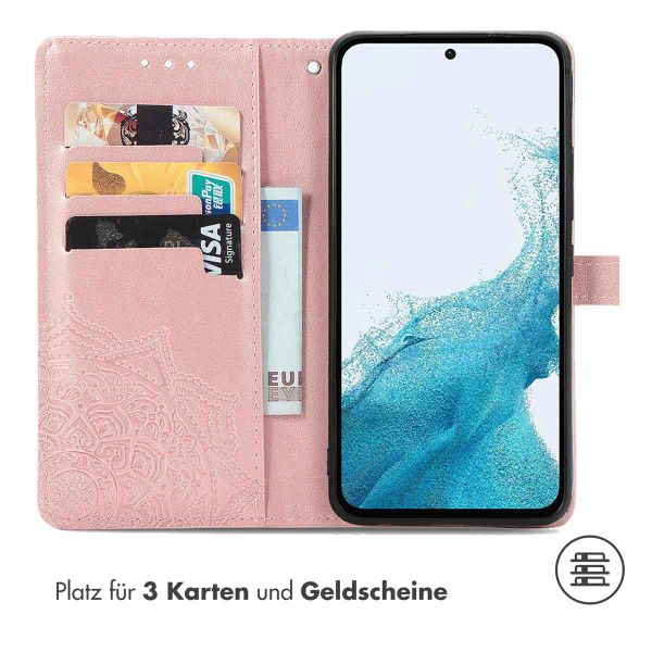 imoshion Mandala Klapphülle für das Samsung Galaxy A56 - Rose Gold