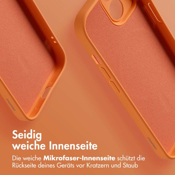 imoshion Color Back Cover mit MagSafe Apple iPhone 15 - Neon Orange
