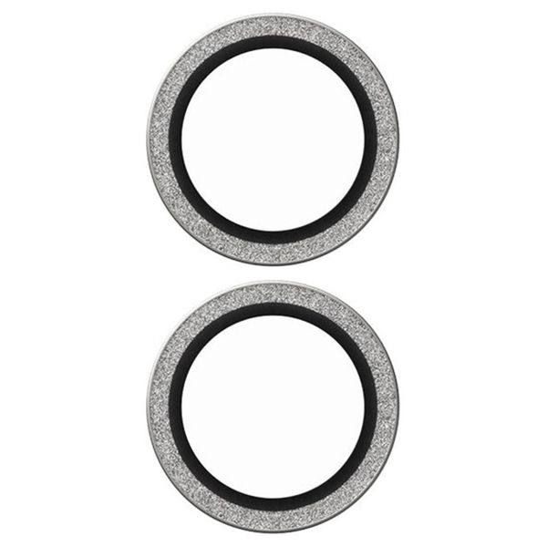 SAFE by PanzerGlass Kameraprotektor für das Apple iPhone 16 / 16 Plus - Glitter Silver