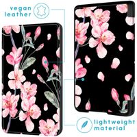 imoshion Design Slim Hard Case Klapphülle für das Tolino Shine 4 - Blossom