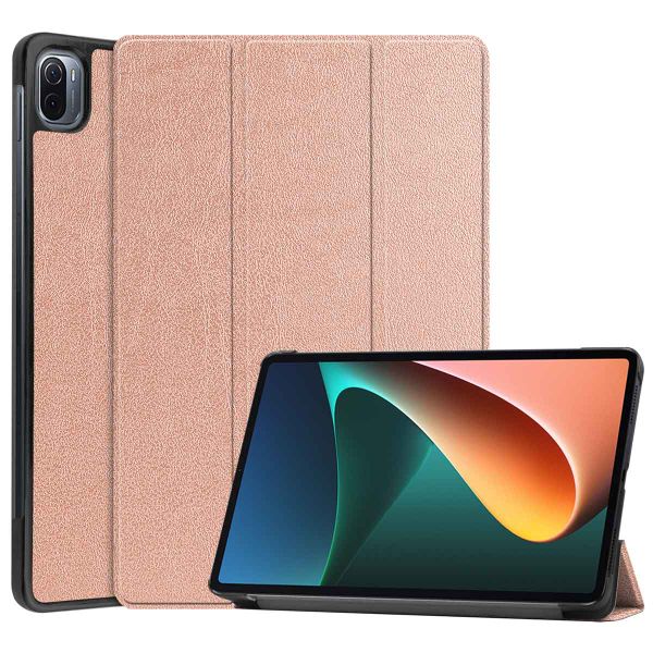 imoshion Trifold Klapphülle für das Xiaomi Pad 5 / 5 Pro - Rose Gold