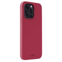 Holdit Silicone Case für das iPhone 13 Pro - Red Velvet