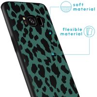 imoshion Design Hülle mit Band für das Samsung Galaxy S8 - Panther Illustration