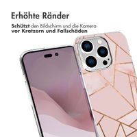 imoshion Design Hülle Apple iPhone 14 Pro - Pink Graphic